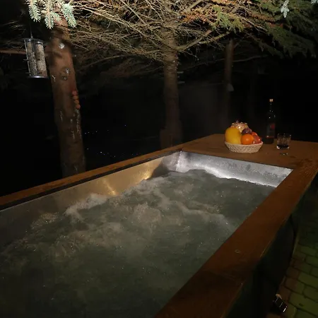 U Bogatki Glamping & To Klimatyczny, Drewniany Dla Maksymalnie 7 Osob Z Kapielami I Zabiegami Termalnym Spa, Polozony, W Lesie Niedaleko Jeziora Roznowskiego Grodek Nad Dunajcem, Idealny Na Relaks W Otoczeniu Natury Chalet Grodek Nad Dunajcem