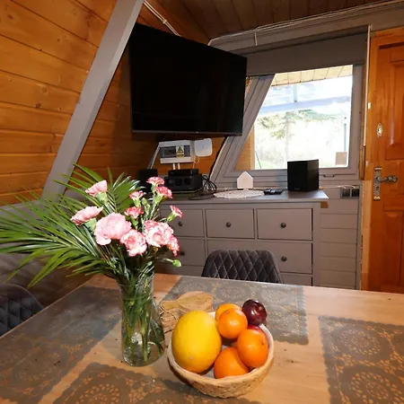 Chalet U Bogatki Glamping & To Klimatyczny, Drewniany Dla Maksymalnie 7 Osob Z Kapielami I Zabiegami Termalnym Spa, Polozony, W Lesie Niedaleko Jeziora Roznowskiego Grodek Nad Dunajcem, Idealny Na Relaks W Otoczeniu Natury *