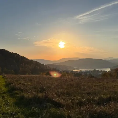 U Bogatki Glamping & To Klimatyczny, Drewniany Dla Maksymalnie 7 Osob Z Kapielami I Zabiegami Termalnym Spa, Polozony, W Lesie Niedaleko Jeziora Roznowskiego Grodek Nad Dunajcem, Idealny Na Relaks W Otoczeniu Natury Chalet