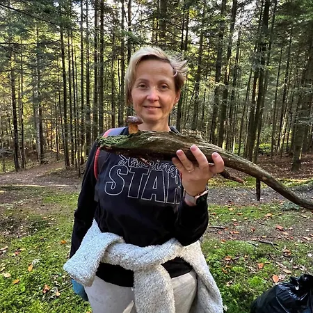 U Bogatki Glamping & To Klimatyczny, Drewniany Dla Maksymalnie 7 Osob Z Kapielami I Zabiegami Termalnym Spa, Polozony, W Lesie Niedaleko Jeziora Roznowskiego Grodek Nad Dunajcem, Idealny Na Relaks W Otoczeniu Natury Chalet *