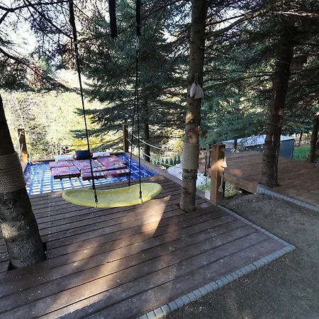 Chalet U Bogatki Glamping & To Klimatyczny, Drewniany Dla Maksymalnie 7 Osob Z Kapielami I Zabiegami Termalnym Spa, Polozony, W Lesie Niedaleko Jeziora Roznowskiego Grodek Nad Dunajcem, Idealny Na Relaks W Otoczeniu Natury Grodek Nad Dunajcem