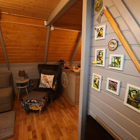 Chalet U Bogatki Glamping & To Klimatyczny, Drewniany Dla Maksymalnie 7 Osob Z Kapielami I Zabiegami Termalnym Spa, Polozony, W Lesie Niedaleko Jeziora Roznowskiego Grodek Nad Dunajcem, Idealny Na Relaks W Otoczeniu Natury