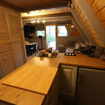 U Bogatki Glamping & To Klimatyczny, Drewniany Dla Maksymalnie 7 Osob Z Kapielami I Zabiegami Termalnym Spa, Polozony, W Lesie Niedaleko Jeziora Roznowskiego Grodek Nad Dunajcem, Idealny Na Relaks W Otoczeniu Natury Chalet *